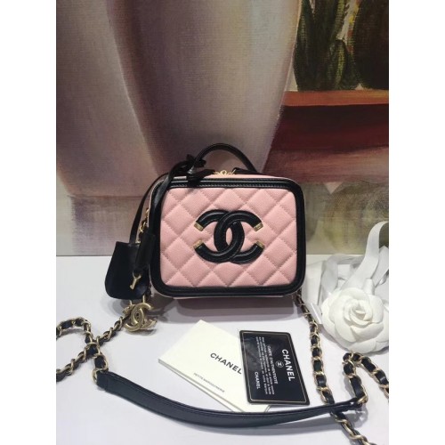 Chanel mini Vanity Case Original A93342 rose