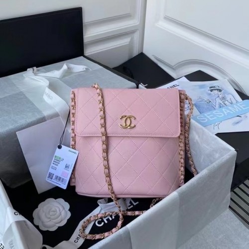 Chanel petit sac hobo AS2543 AS2542 rose