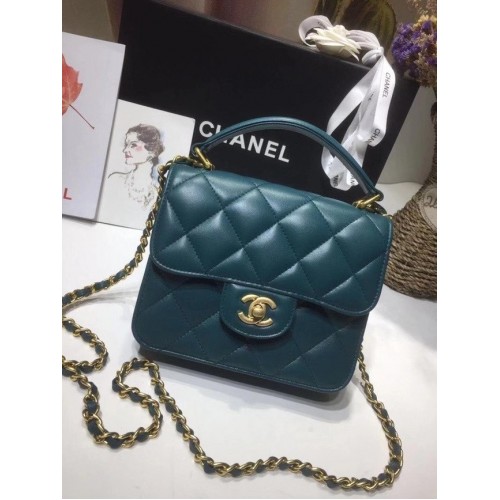 Chanel petit cabas 8817 bleu