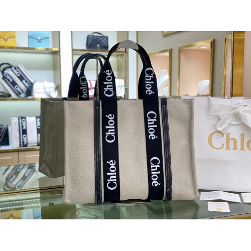 Chloé Tissu cuir 6C025 noir