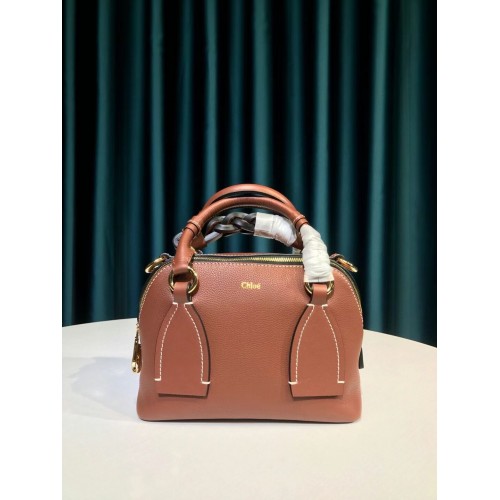 Chloe Original Sac en Cuir de Veau 6C081 marron