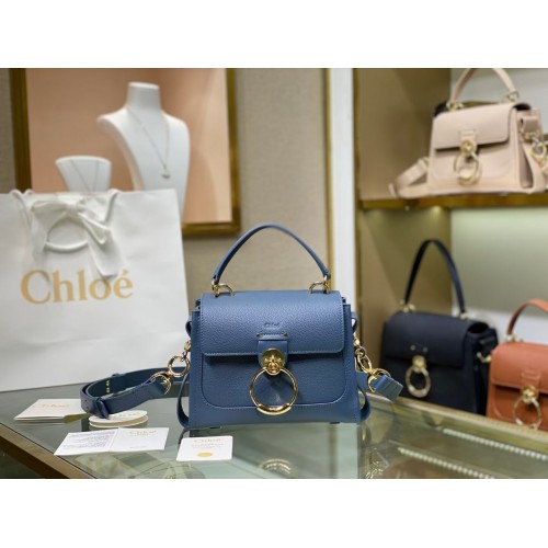 Chloe Original Sac en cuir de veau C1143S bleu