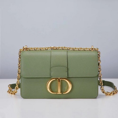 SAC DIOR 30 MONTAIGNE Cuir de veau box M9203UM Vert matcha