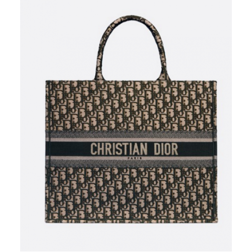 DIOR BOOK TOTE BAG DIOR OBLIQUE M1286Z vert