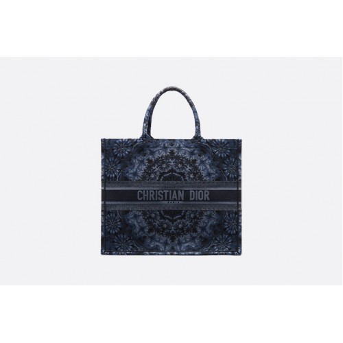 DIOR BOOK TOTE SAC KALEIDIORSCOPIC M1286ZRIO bleu
