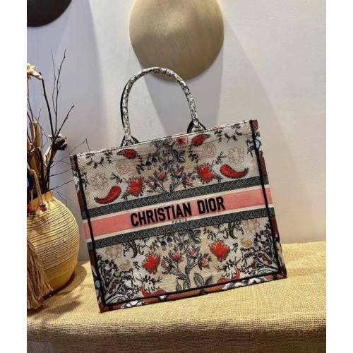 DIOR BOOK TOTE Broderie Multicolore M1286ZR