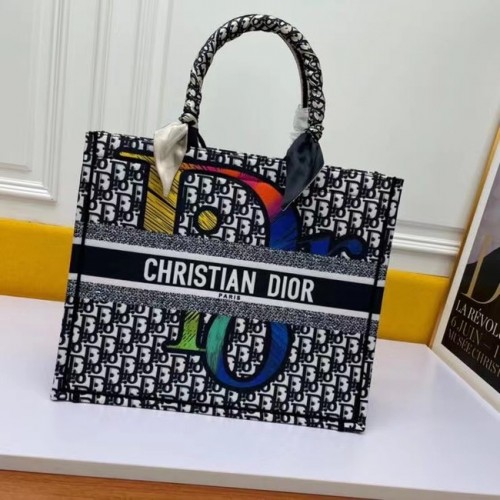 DIOR BOOK TOTE Broderie Multicolore M1297ZR-10