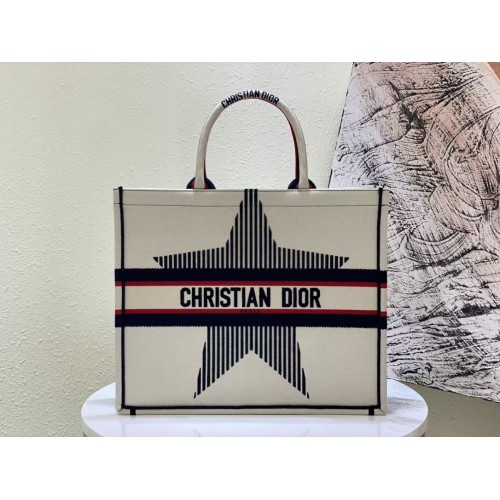 DIOR BOOK TOTE Broderie Multicolore M1297ZR-21