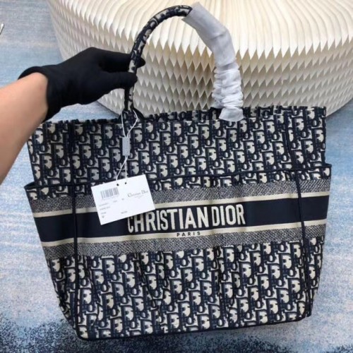 Sac de plage DIOR CANVAS C0175 BLEU