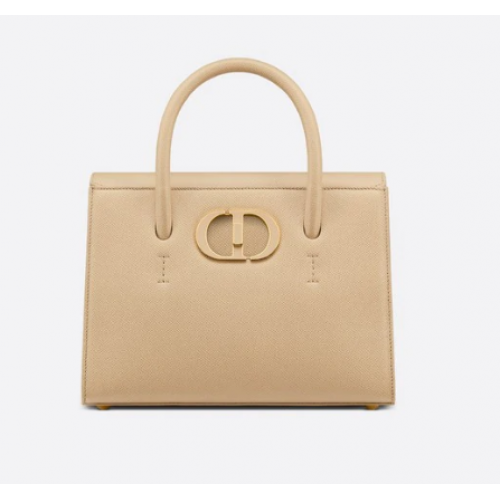 DIOR MEDIUM ST HONORE TOTE Cuir de veau grainé M9321UMBA Beige
