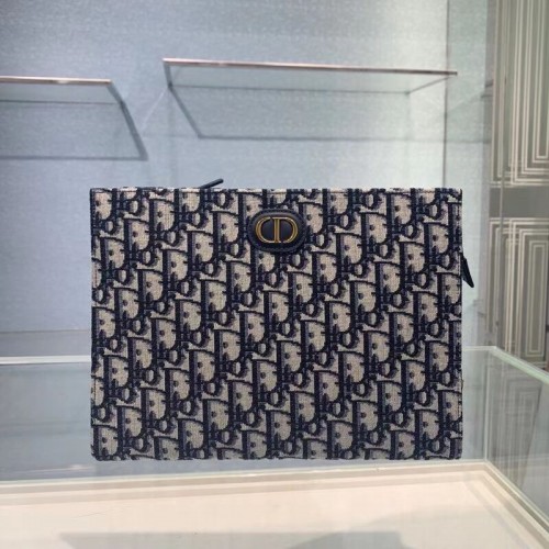 DIOR Oblique brodé C2107 bleu