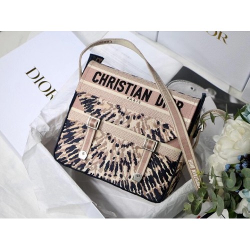 SAC DIORCAMP Cravate Dior Multicolore Broderie Dior M1291