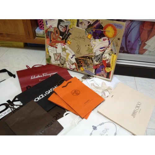 Sacs et chaussures de créateurs Sac shopping en papier