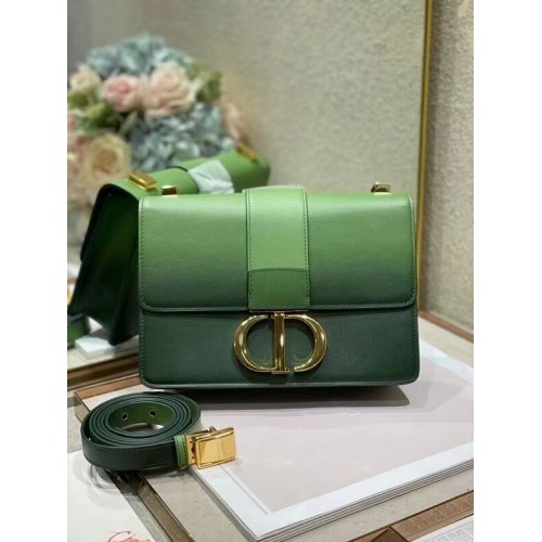 Dior 30 SAC MONTAIGNE vert Dégradé Cuir de veau M9203U