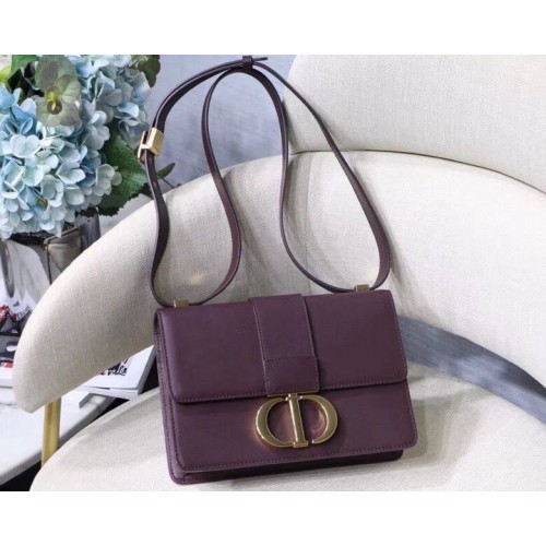 Dior SAC 30 MONTAIGNE EN CUIR DE VEAU M9203 Bordeaux