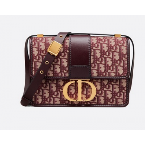 Dior 30 MONTAIGNE DIOR SAC OBLIQUE M9203 bordeaux