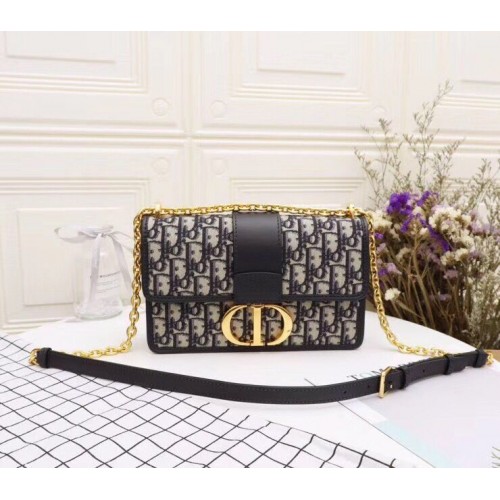 Dior 30 MONTAIGNE DIOR SAC OBLIQUE M9204 bleu