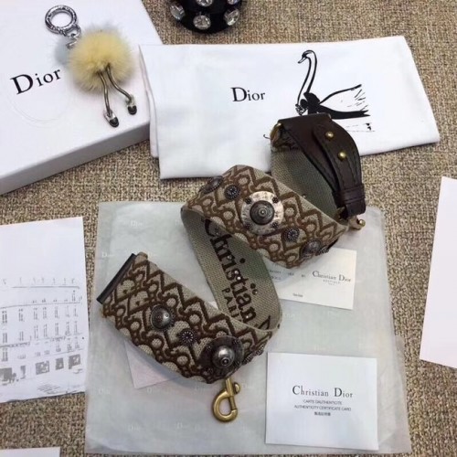 Dior BRACELET EN TOILE MARRON 03566