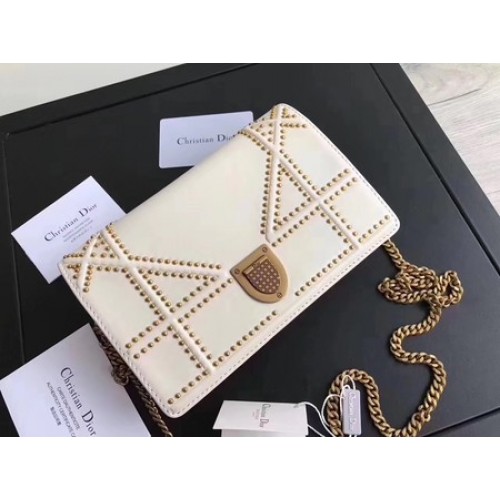 Sac Dior Diorama Original Cuir Mouton CD3709 Blanc