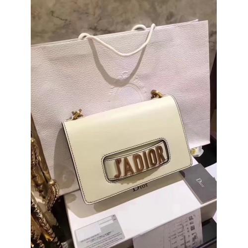 Dior Sac à rabat JADIOR Cuir de veau CD9002 OffWhite