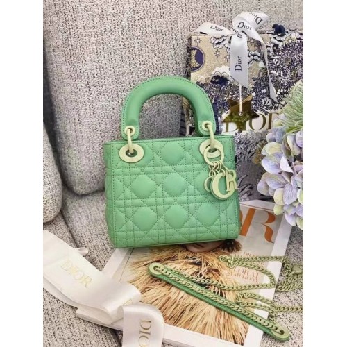 Dior Sac Lady Dior Original Cuir de Mouton CD5501 vert