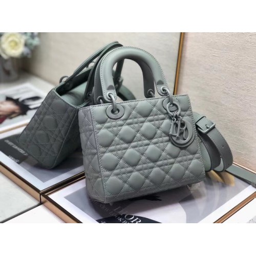 Dior Sac Lady Dior Original Cuir Mouton CD5501 gris