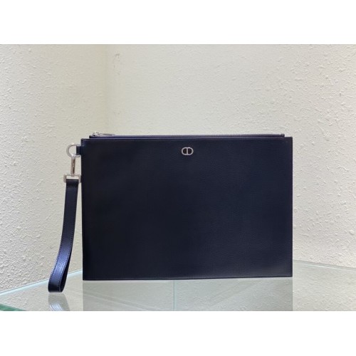 Dior Pochette en Cuir d'Agneau C6112 Noir