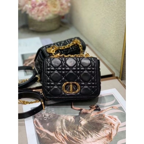 Sac Dior Agneau C0388 noir