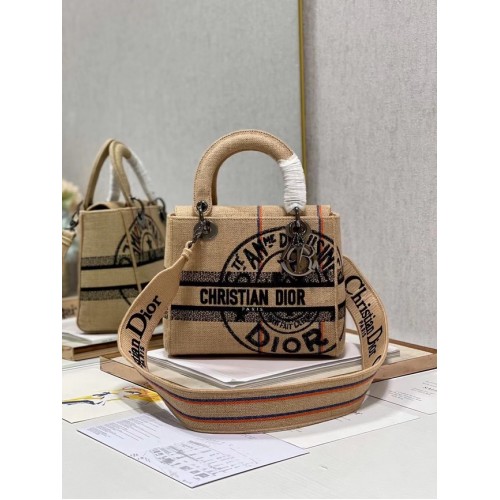 Dior SAC FEMME MOYEN D-LITE Brodé M0565-19