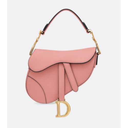 Dior SADDLE-TAS VAN KALFSLEER M0446C rose