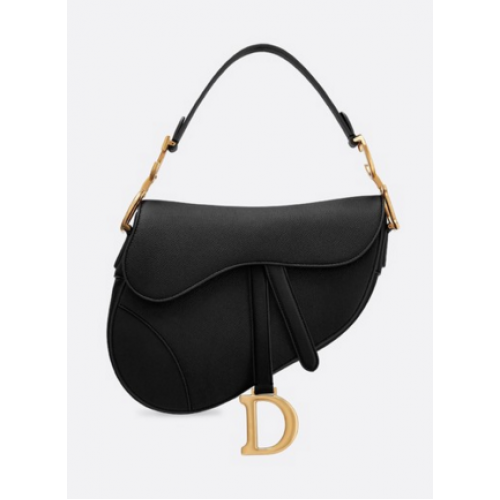 Dior SADDLE-TAS VAN KALFSLEER M0446CW noir