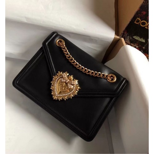 Dolce Gabbana Cuir de veau 4046 noir