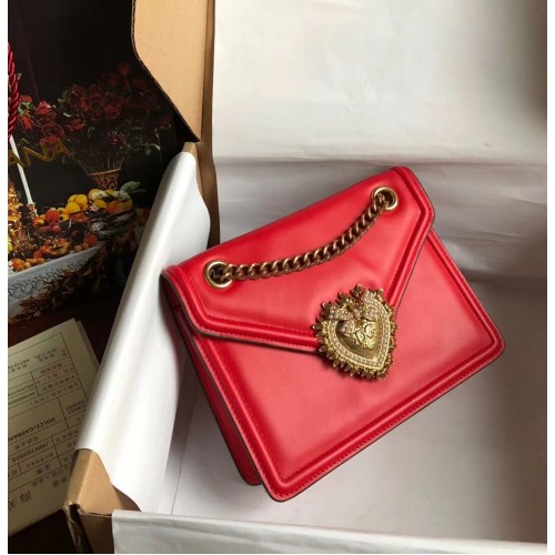 Dolce Gabbana Cuir de veau 4046 rouge