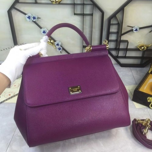 Dolce Gabbana Cuir d'origine 4138 Large violet