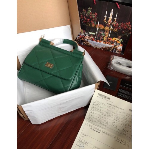 Dolce Gabbana Cuir d'origine 4198 vert