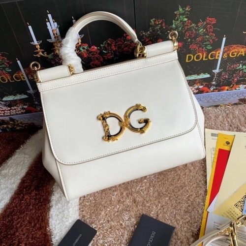 Dolce Gabbana Cuir d'origine 5157 blanc