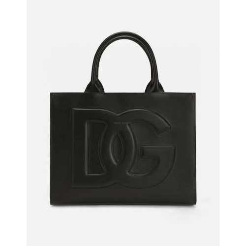 Dolce Gabbana Origianl Sac à bandoulière en cuir 3041 noir