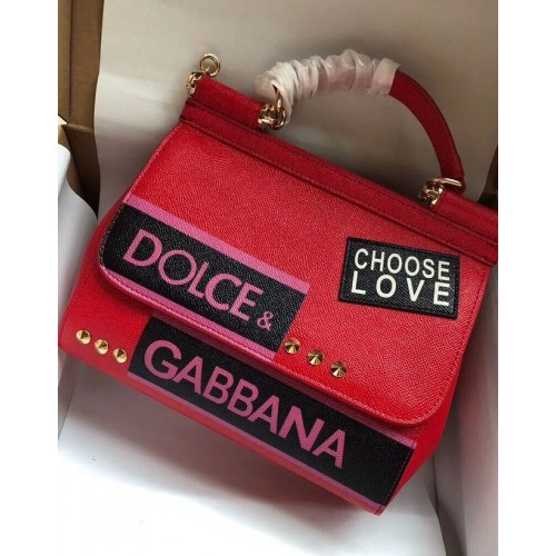 Dolce Gabbana SICILY Sac Cuir de Veau 4136-17