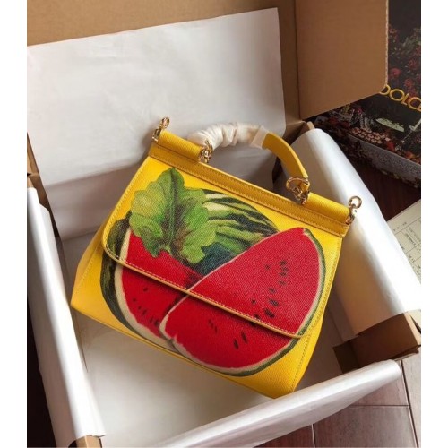 Dolce Gabbana SICILY Sac Cuir de Veau 4136-21