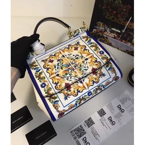 Dolce Gabbana SICILY Sac Cuir de Veau 4136-25