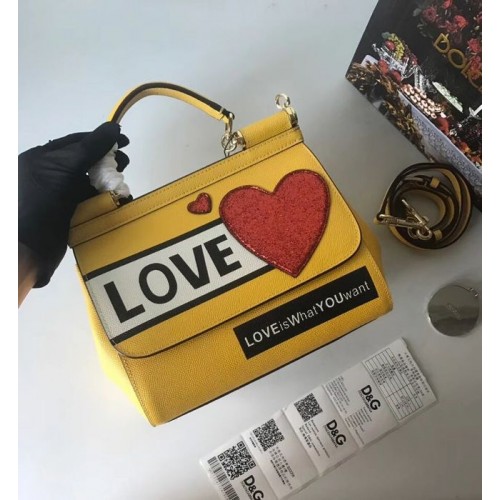 Dolce Gabbana SICILY Sac Cuir de Veau 4136-26