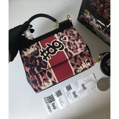 Dolce Gabbana SICILY Sac Cuir de Veau 4136-5