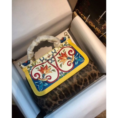 Dolce Gabbana SICILY Sac Cuir de Veau 4136-6