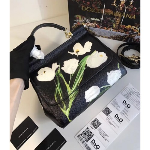 Dolce Gabbana Sac SICILY Cuir de veau 4136 Lily