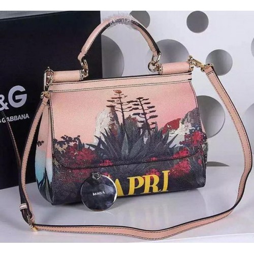 Dolce Gabbana Sac SICILY Cuir de veau BB4137TAD