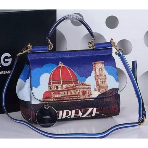 Dolce Gabbana Sac SICILY Cuir de veau BB4137TAG