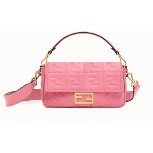 FENDI BAGUETTE Mini sac à bandoulière 8BS017 rose