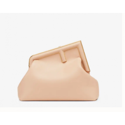 FENDI FIRST MEDIUM sac en cuir 8BP127AB rose