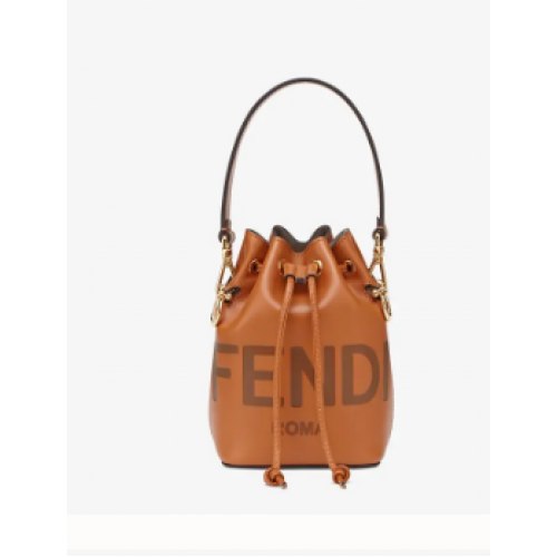 FENDI MON TRESOR Mini-sac en cuir marron 8BS010
