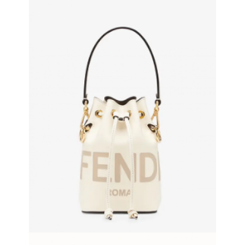 FENDI MON TRESOR mini-sac en cuir beige 8BS010